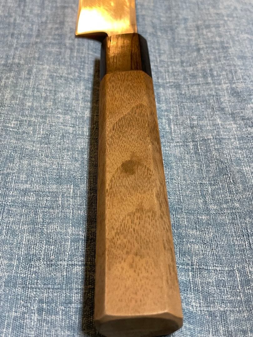 研晴　八角　柳刃包丁　23センチ