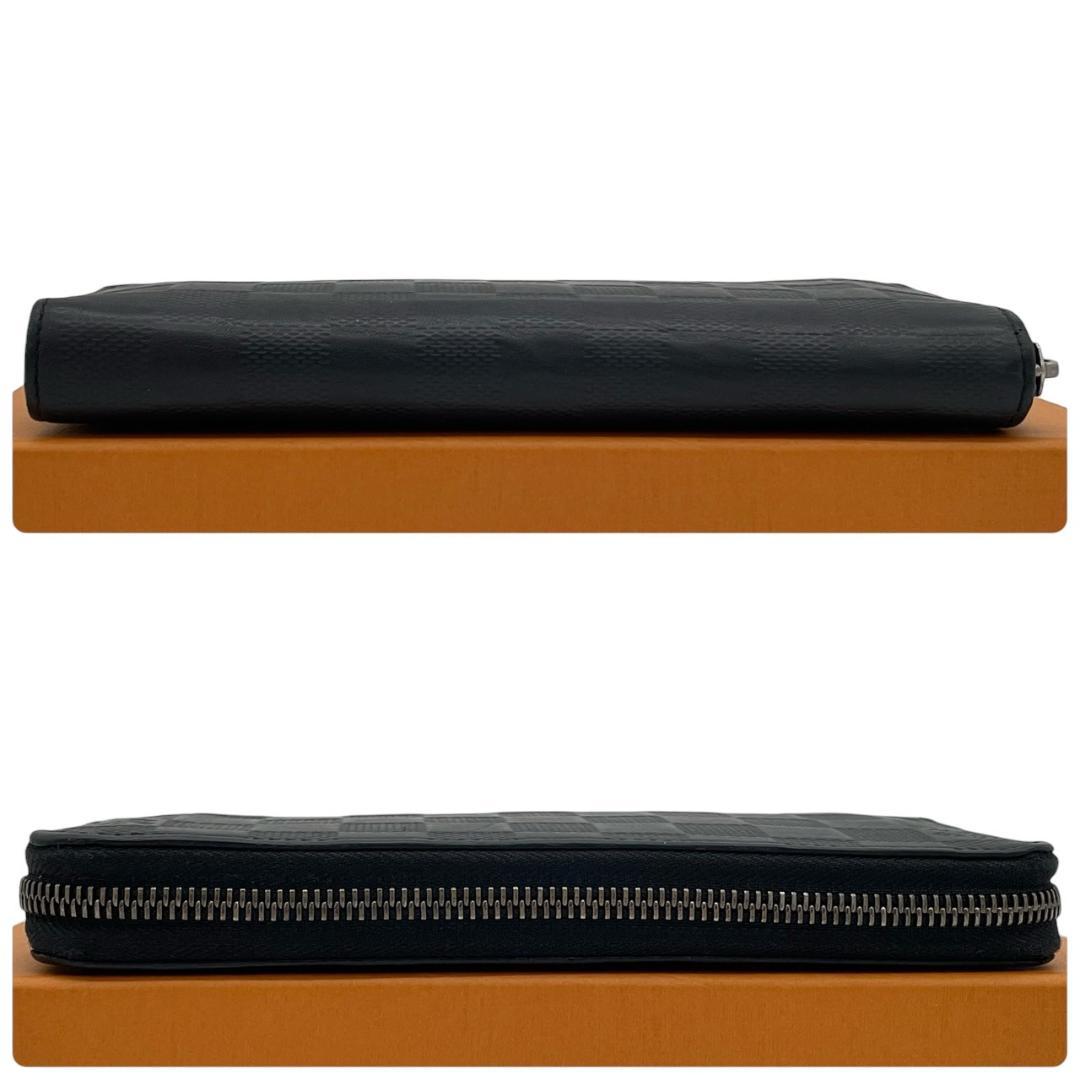 【超極美品】ルイヴィトン ジッピーヴェルティカル 長財布 ダミエアンフィニ