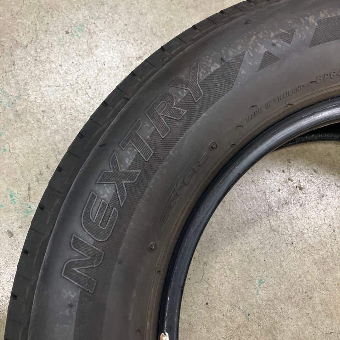 BS ネクストリー 145/80R13 22年製 4本セットバリ山