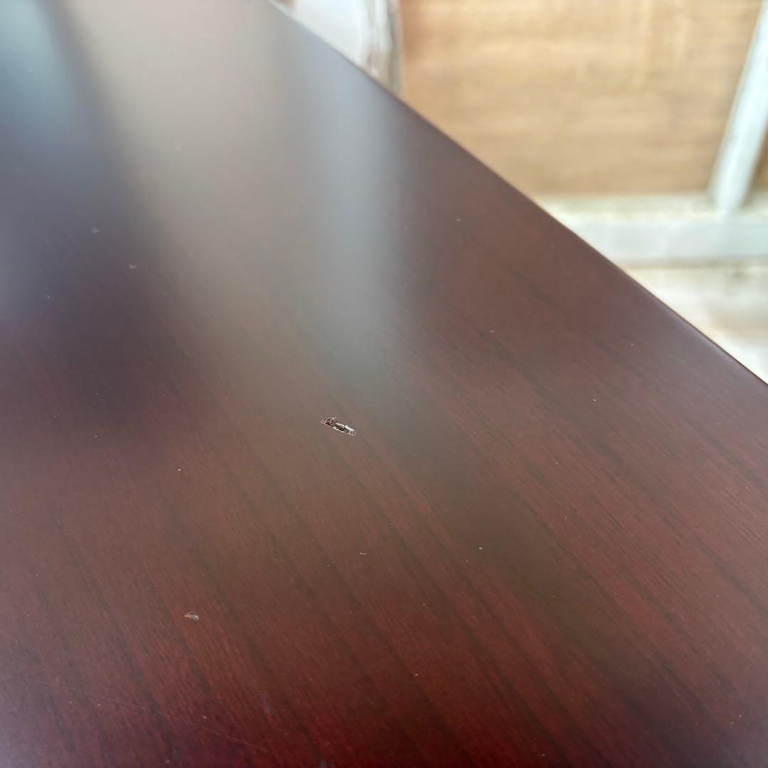 訳あり品！【139】民芸家具桐材天然無垢和引き戸付きチェスト横長テレビ台飾り棚