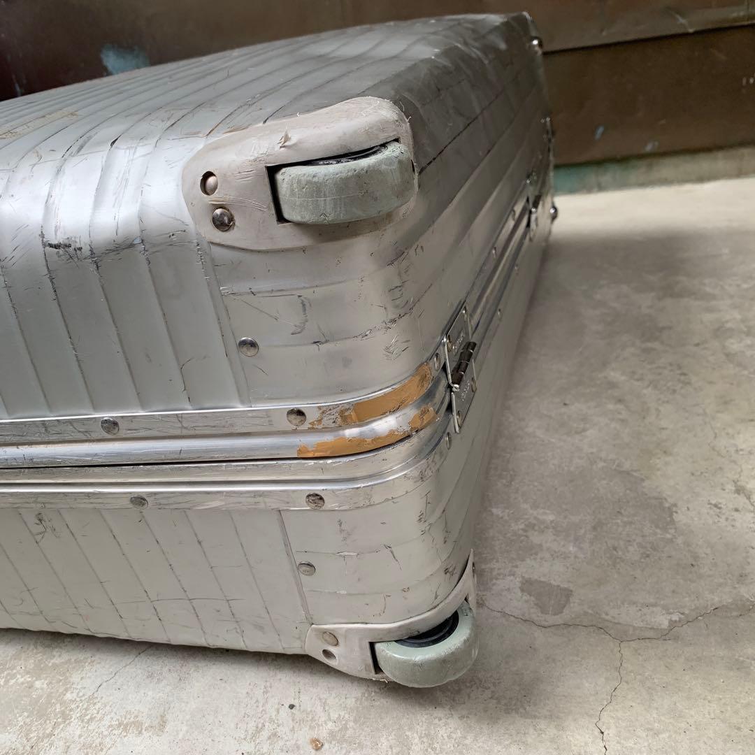 最終値下げ廃盤　vintage rimowa トパーズ　難あり　大きい