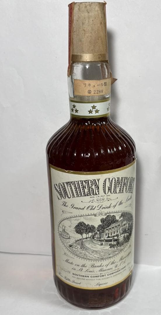 【未開栓】サザンカンフォート 旧ボトル760ml 86 proof 43%