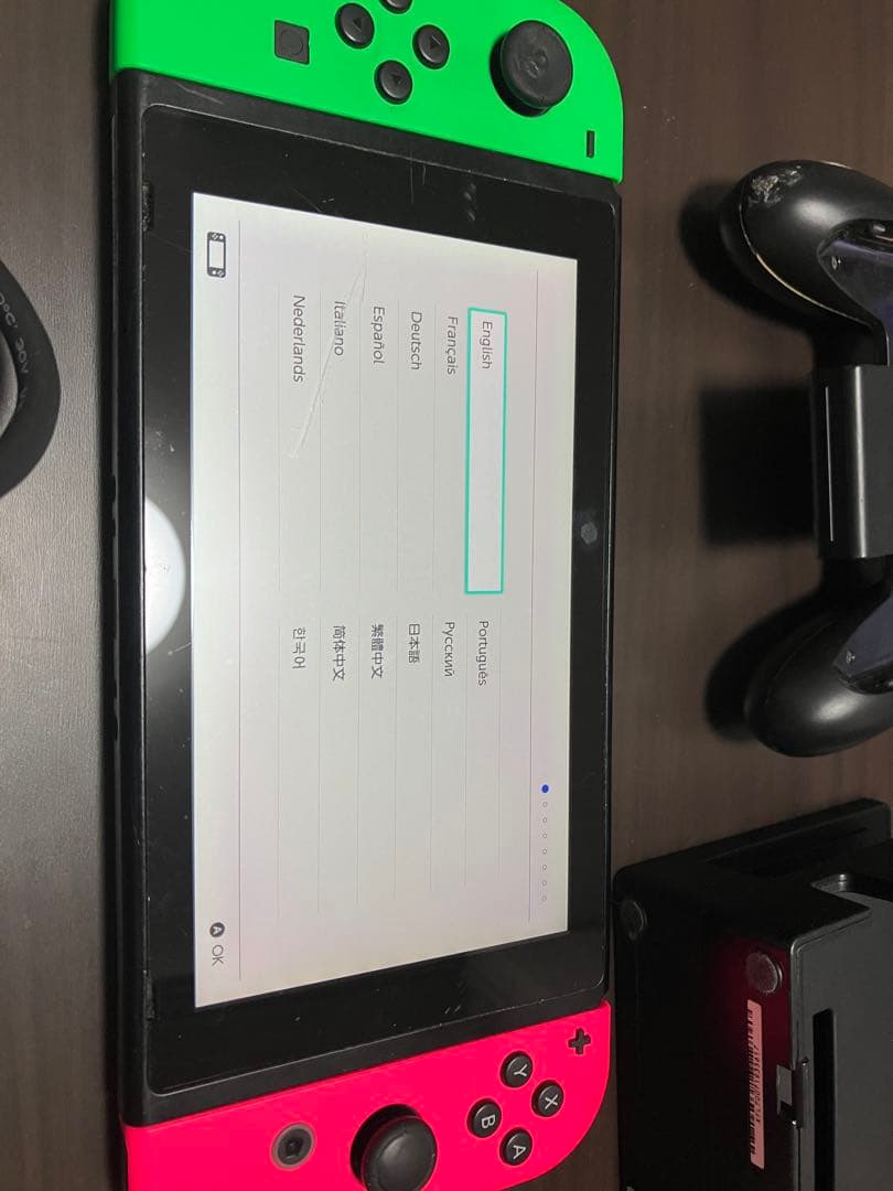 Nintendo Switch グリーン/ピンク 本体セット