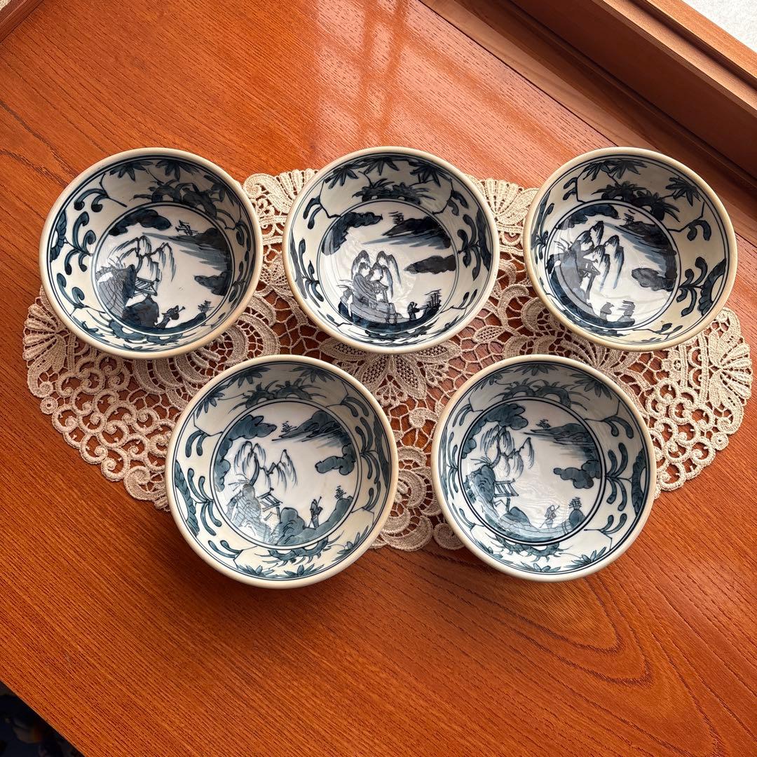 有田焼　源右衛門　茶碗　5客