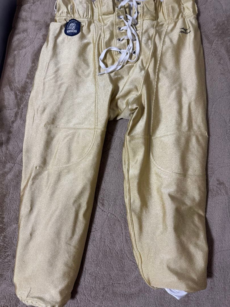 カイザーズ アメリカンフットボール 試合用金フッパン ＊最終値下げ