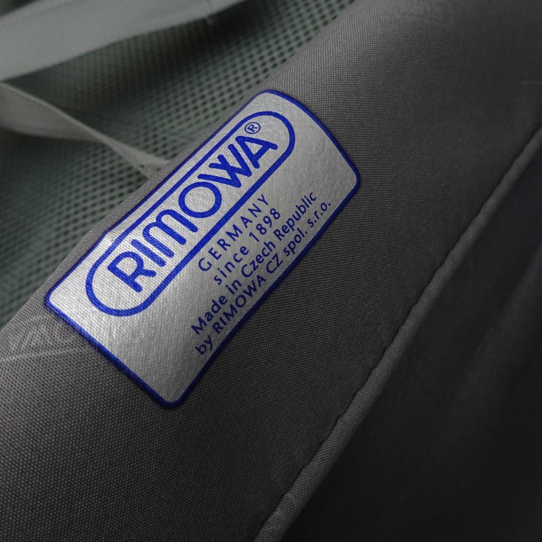 RIMOWA リモワ ポリ四輪サルサTSAロック赤 キャリーバッグ45リットル