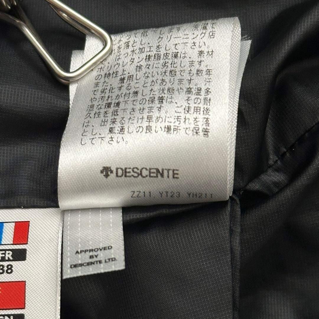 ちい様デサントオルテライン　水沢ダウン　アンカー　L ブラック　24年モデル