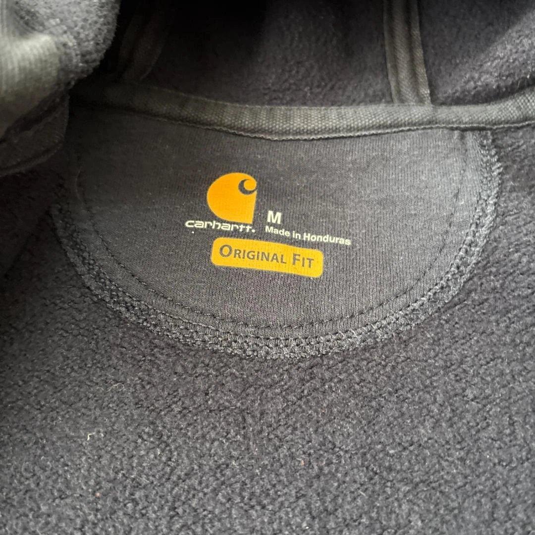 CARHARTT　カレッジ刺繍ロゴ　フルジップパーカー　　M