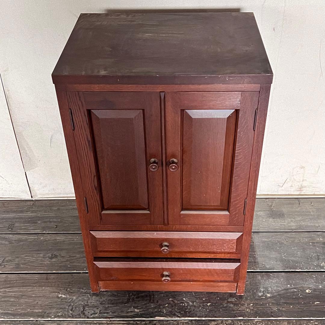 鳥取民藝 辰巳木工の小箪笥 小棚 インテリア 物置 箪笥 希少