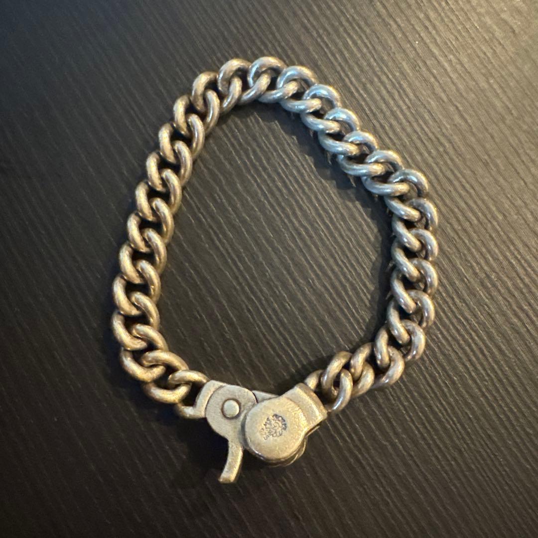 Aqua Silver チェーンブレスレット