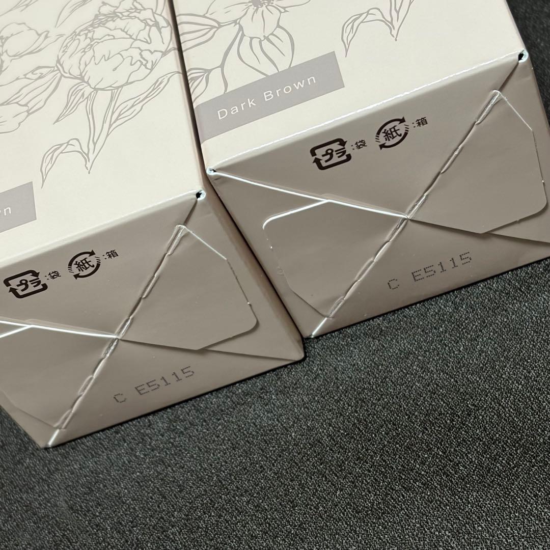 ヘアボーテ エクラ ボタニカル エアカラーフォーム ダークブラウン 2本セット