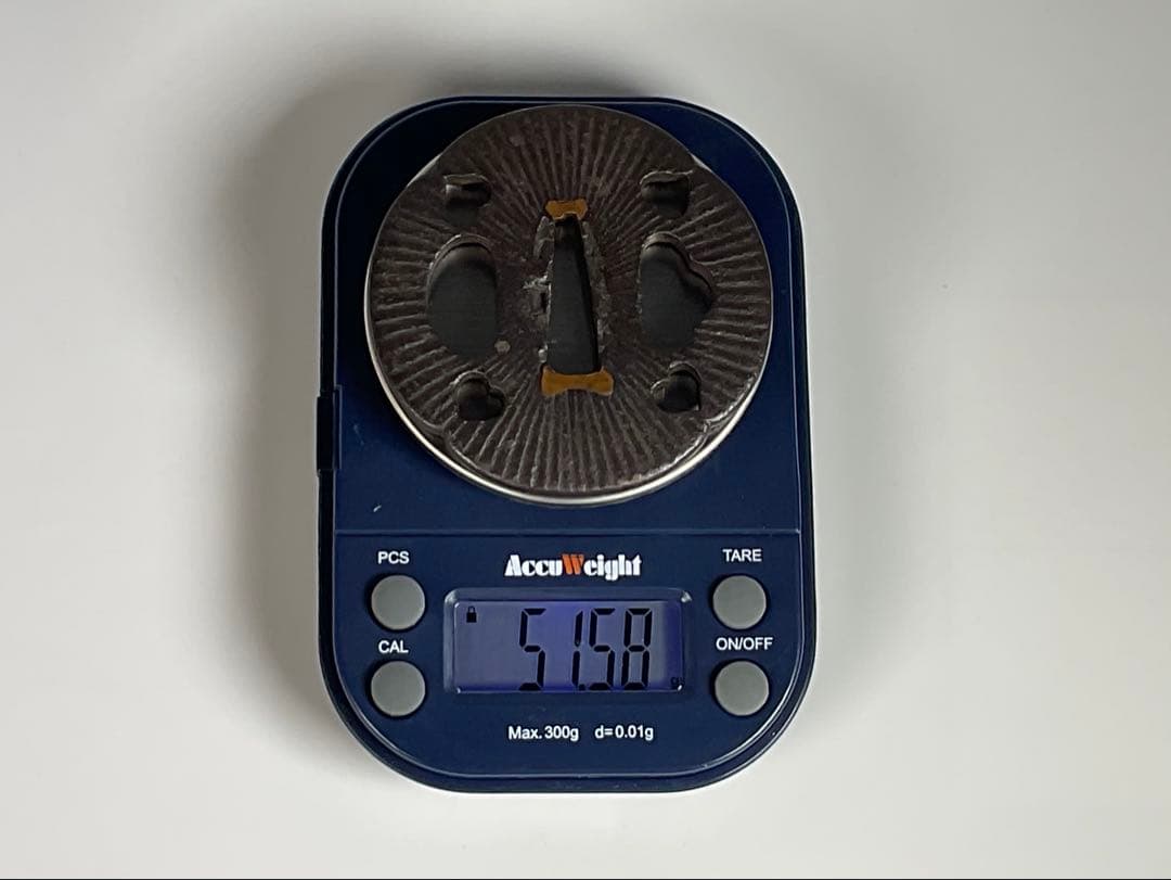 ③ 鉄鍔　短刀鍔　花鳥　人物　金銀象嵌　計４点　武具　刀剣　江戸期