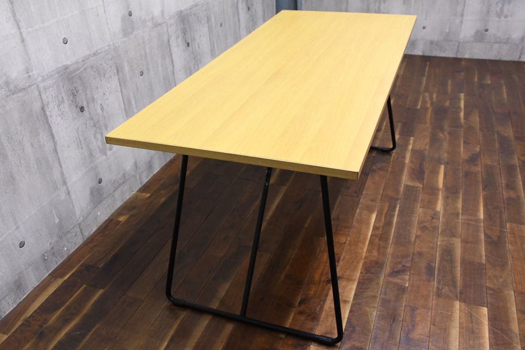 EGC68 無印良品 MUJI 折りたたみテーブル 幅160cm オーク材