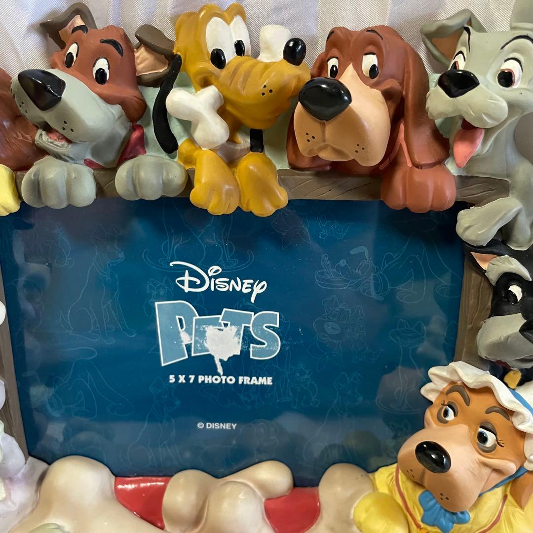 ディズニー ペットキャラクター フォトフレーム 9キャラクター 5×7インチ対応