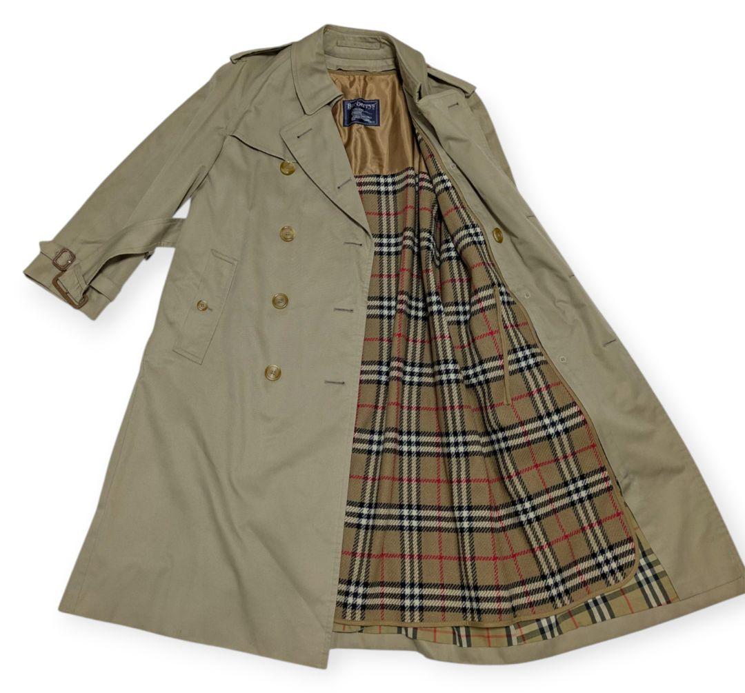 mame様リクエスト　90s バーバリー トレンチコート ライナー　ベルト