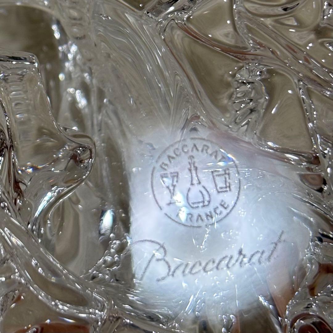 【美品】Baccarat バカラ 置物 インテリア ドラゴン 龍 竜