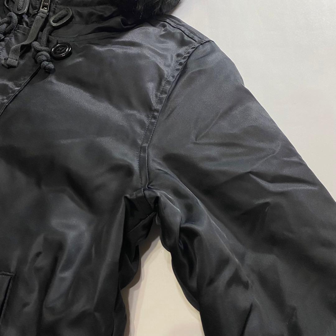 Levi's リーバイス N-2B n2b フライトジャケット M ダウン 黒