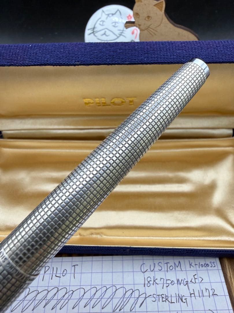 Pilot 万年筆 カスタム KS-1000SS STERLING SILVER