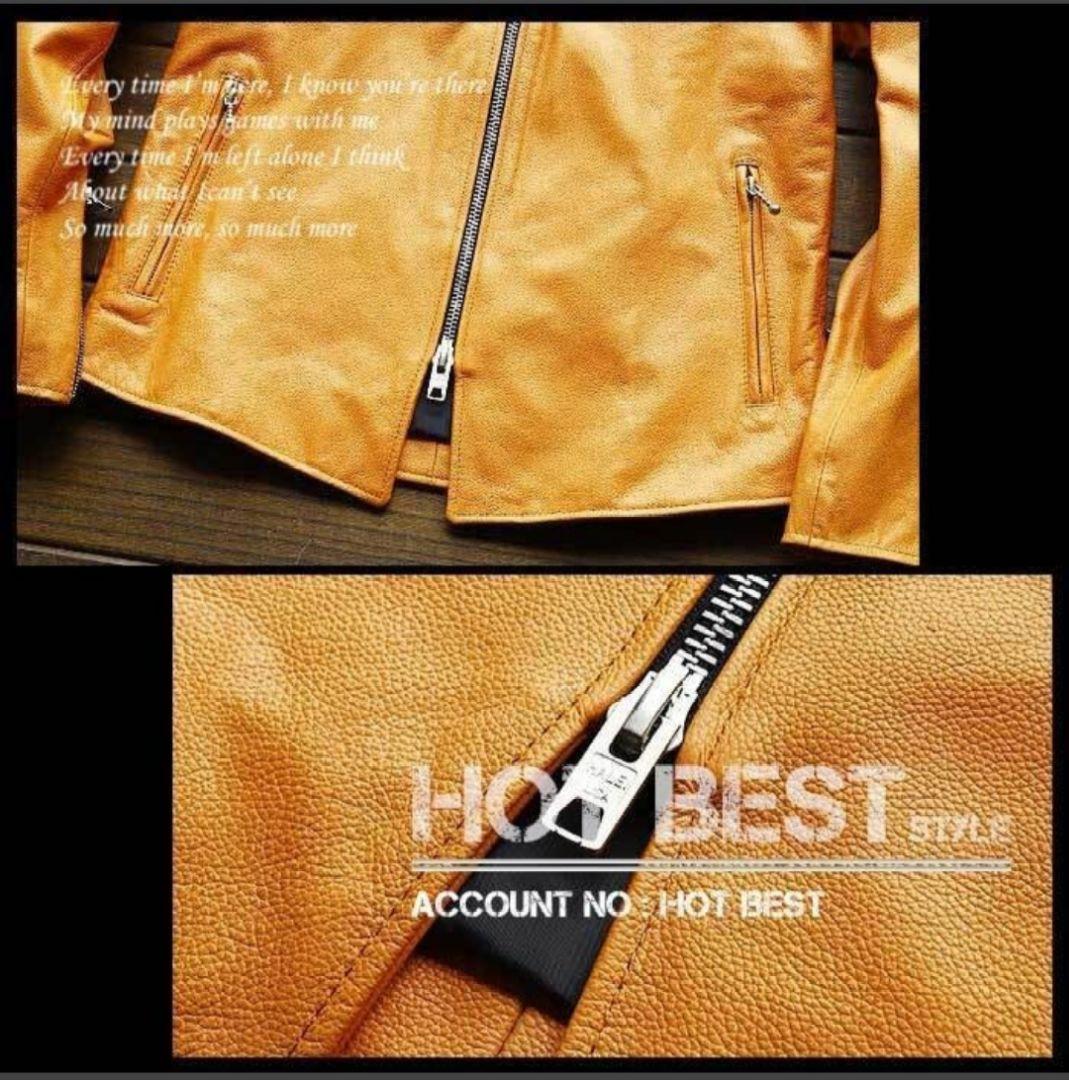 これ以上の値下不可！L【新品】18万円 最上級ナッパオイルレザー牛革 カウハイド