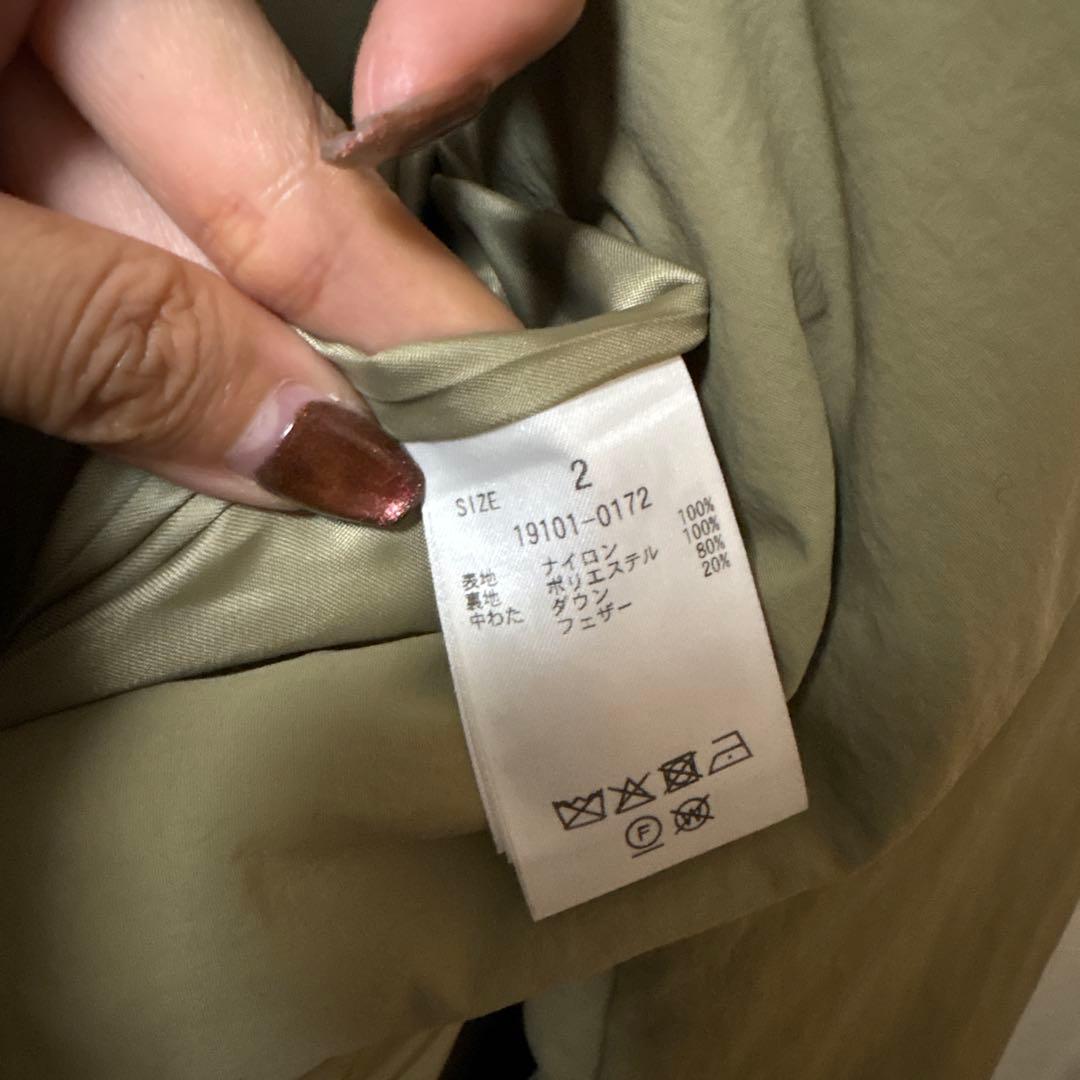 り*み様 CLANE COLOR DOWN CHESTER COAT