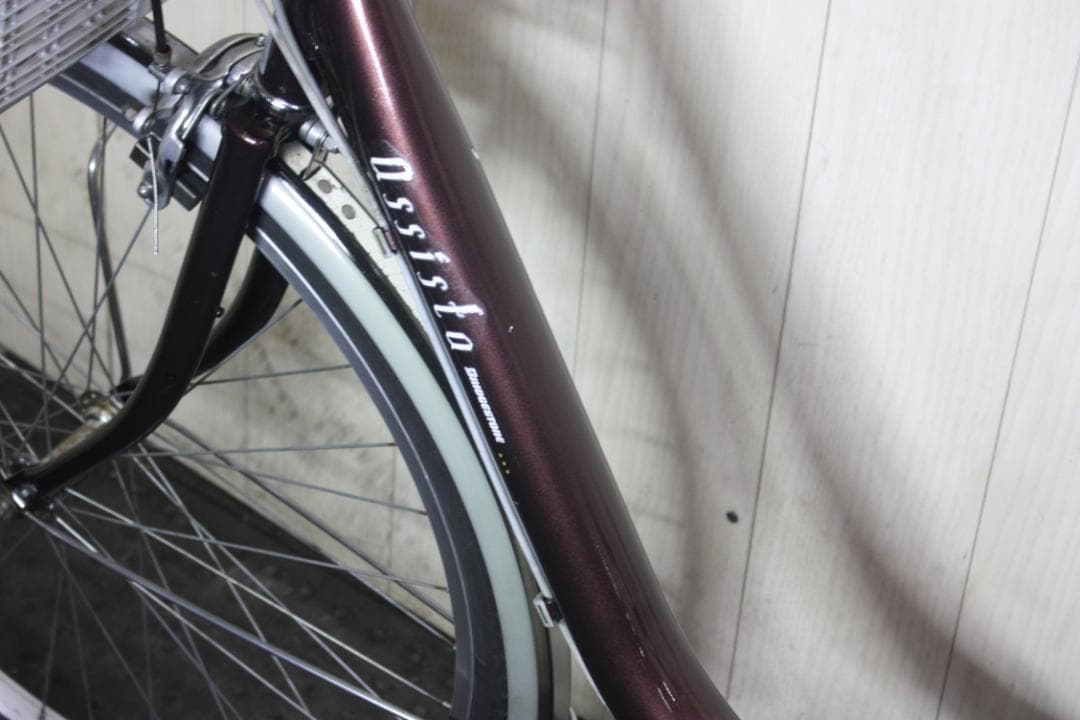 ブリヂストン A22アシスト 大容量8.1AH 26インチ 3段 茶色