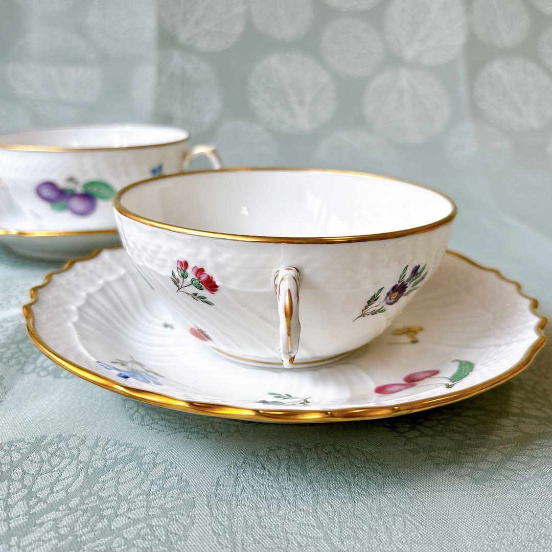 レア❤️リチャードジノリ❤️ペルージャ❤️スープカップ＆ソーサー　ペア