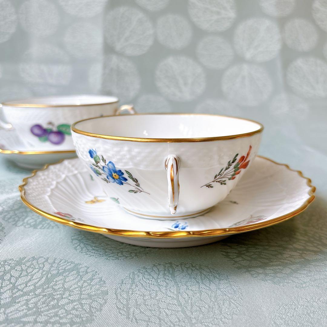 レア❤️リチャードジノリ❤️ペルージャ❤️スープカップ＆ソーサー　ペア