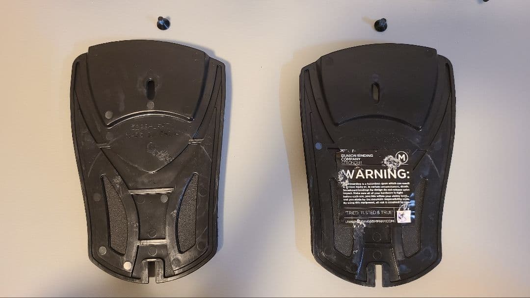 スノーボード　ビンディング　UNION　ATLAS マットブラック　Mサイズ