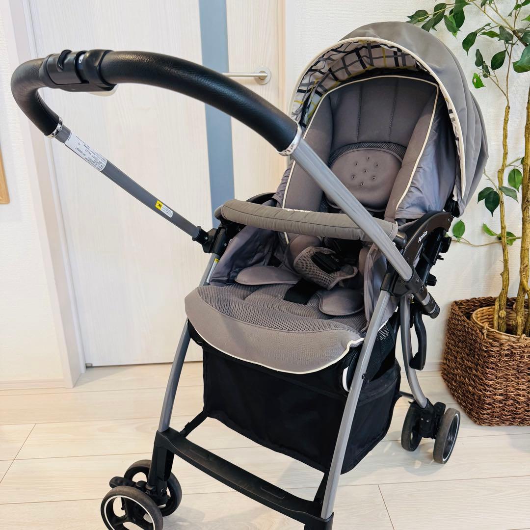【美品】アップリカ　A型ベビーカー　ラクーナクッション