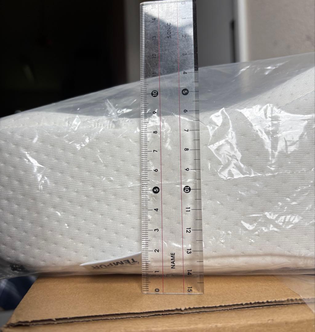 【未使用】テンピュール(Tempur) 枕 まくら　(Ｌサイズ)