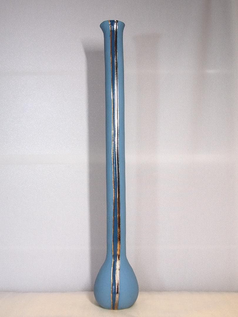 【良品】京焼/清水焼 小林正明 池坊 花器/花瓶/フラワーベース 華道具/茶道具