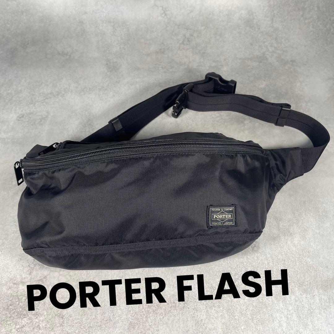 ✨未使用品✨ PORTER FLASH ポーターフラッシュ ウエストバッグ