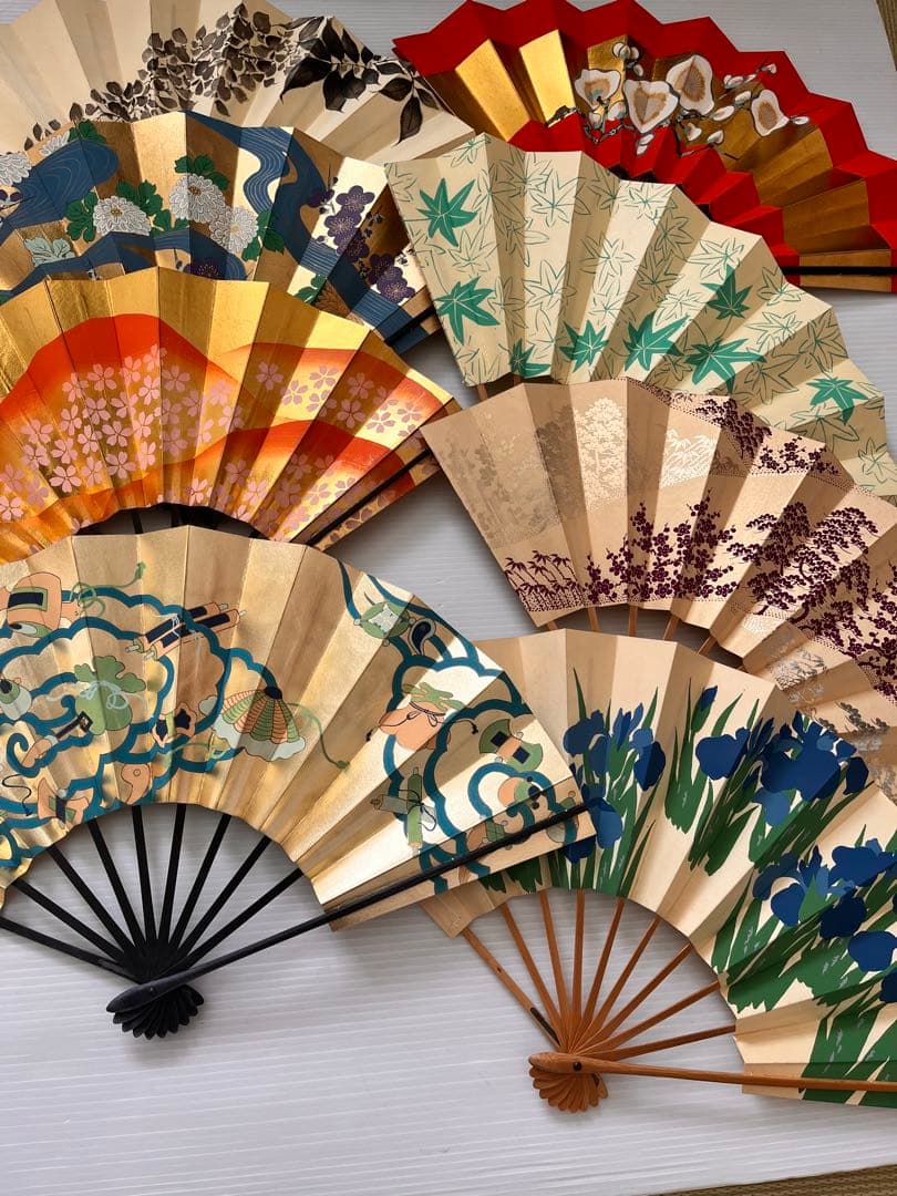 日本舞扇子　8本セット