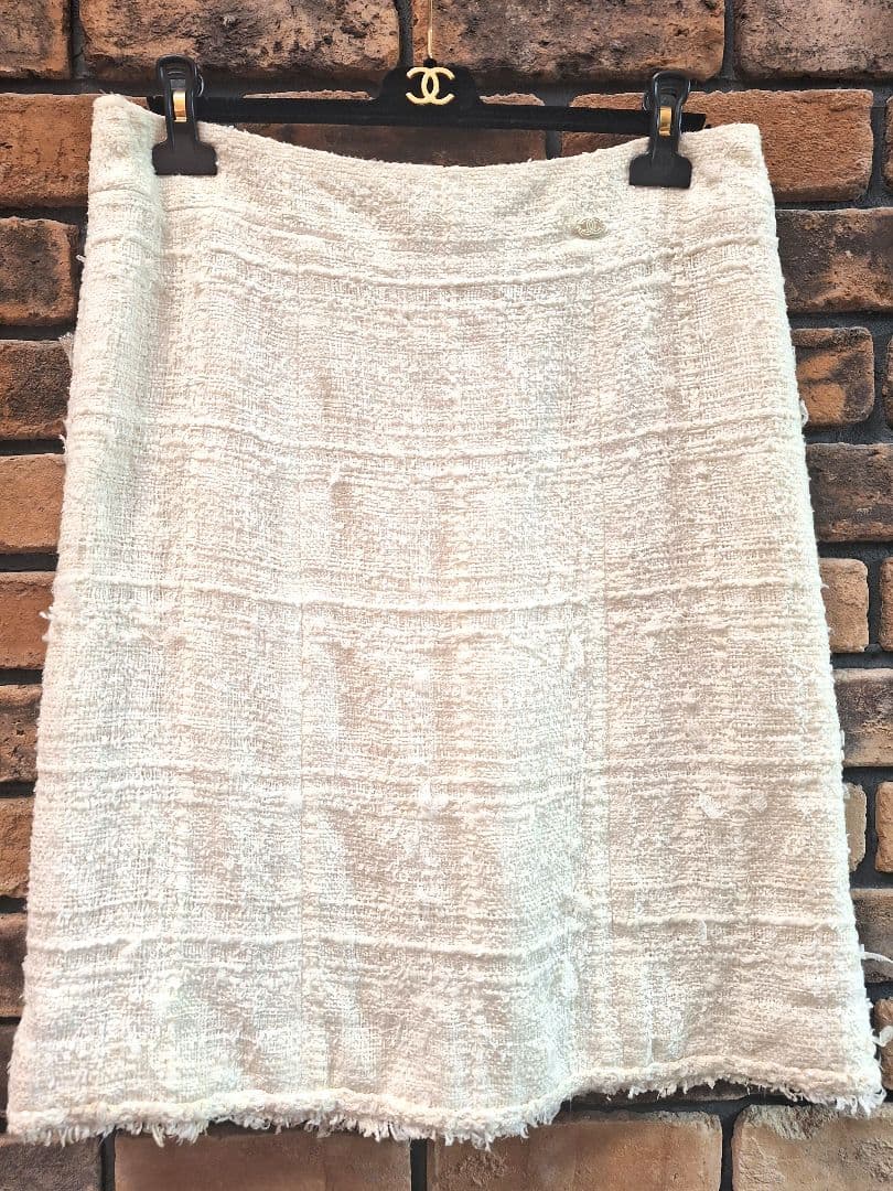 希少品　CHANEL　ビンテージ　ココマーク付き　スカート　クリーニング済み