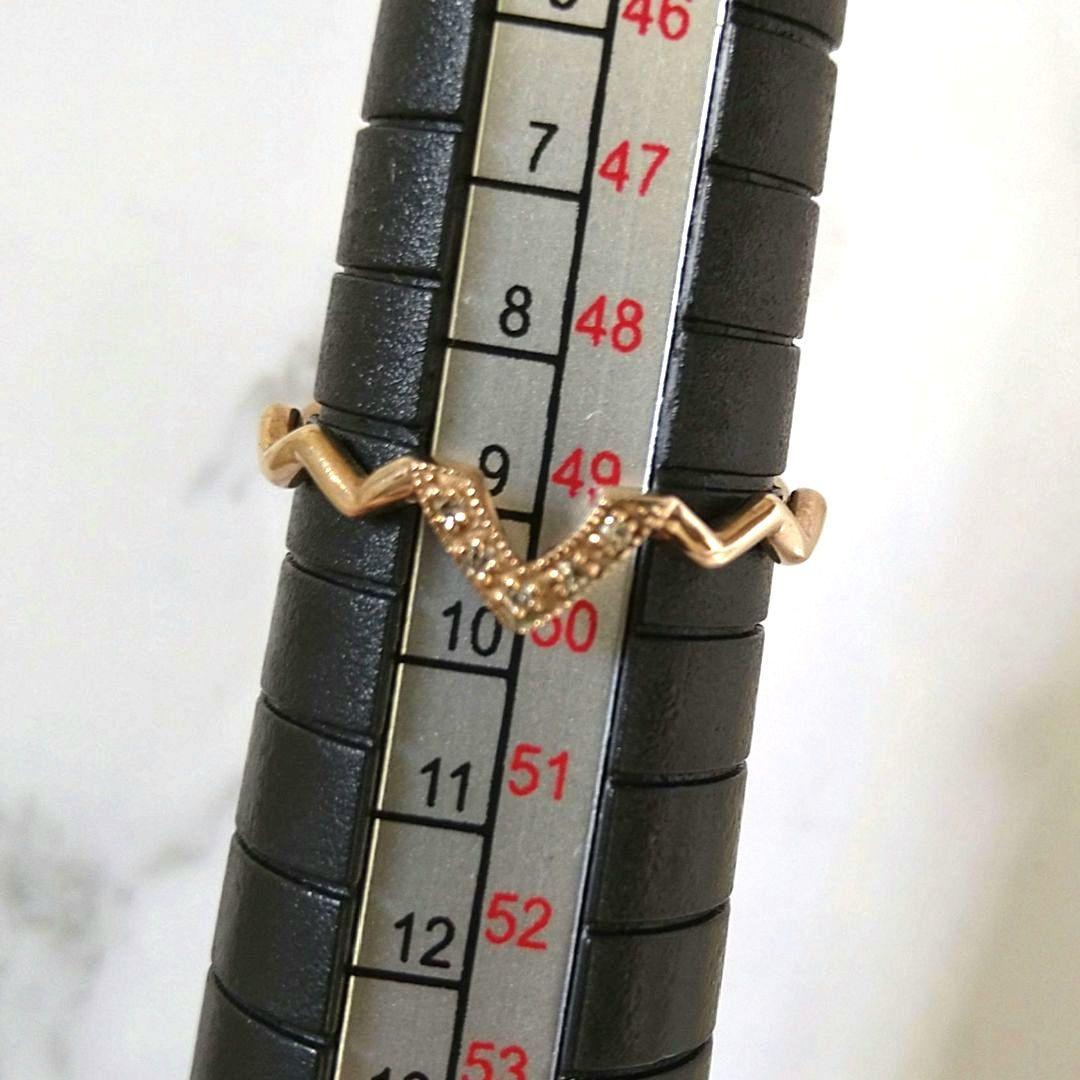 【完売 】ノジェス ダイヤモンド 9号 K5 ゴールド ポケットリング アガット