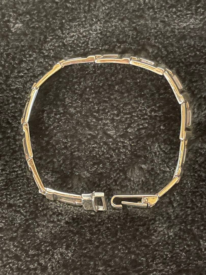 GUCCI グッチ Gロゴ ブレスレット SV925 【留め具難あり】