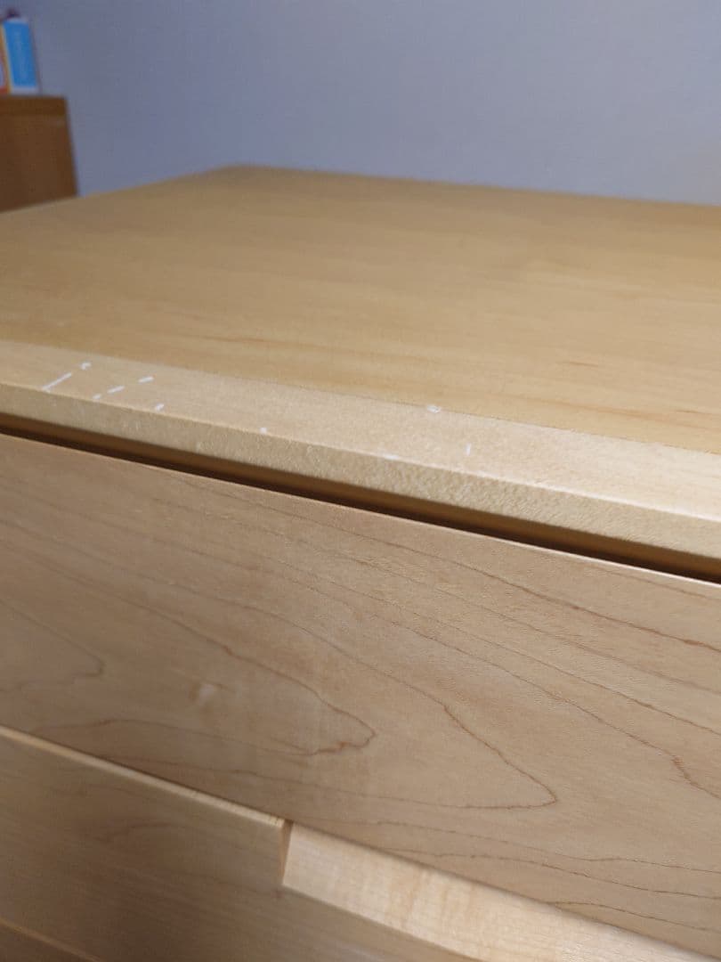 株式会社いまだ　メープル材 7段チェスト