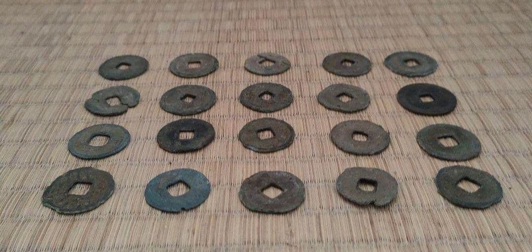 寛永通宝 20枚（当時物）