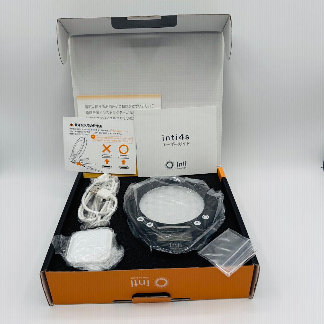 未使用★inti4s 光で起きる目覚まし時計 inti Energy Light
