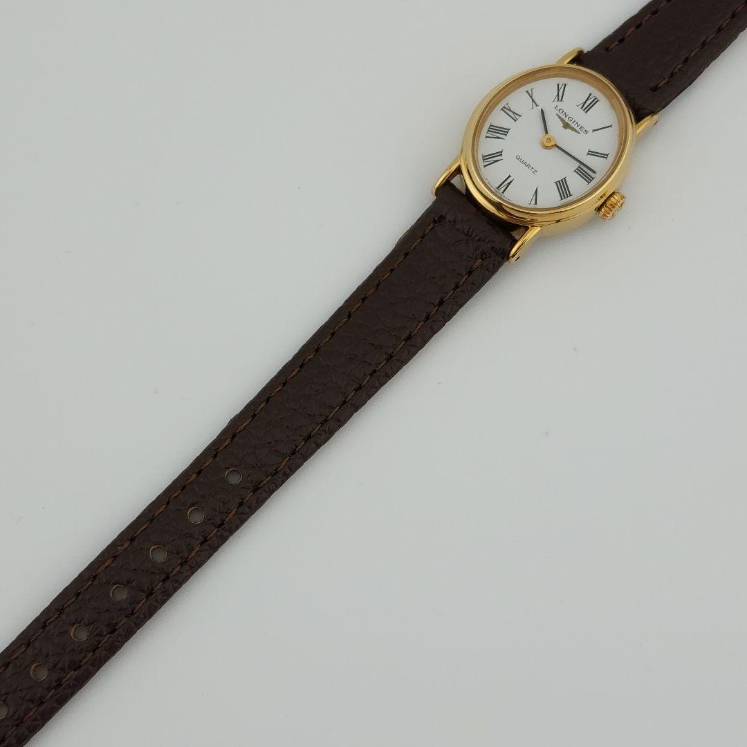 ​【極美品・電池交換済】LONGINES ロンジン 新品ベルト 純正尾錠 稼働品
