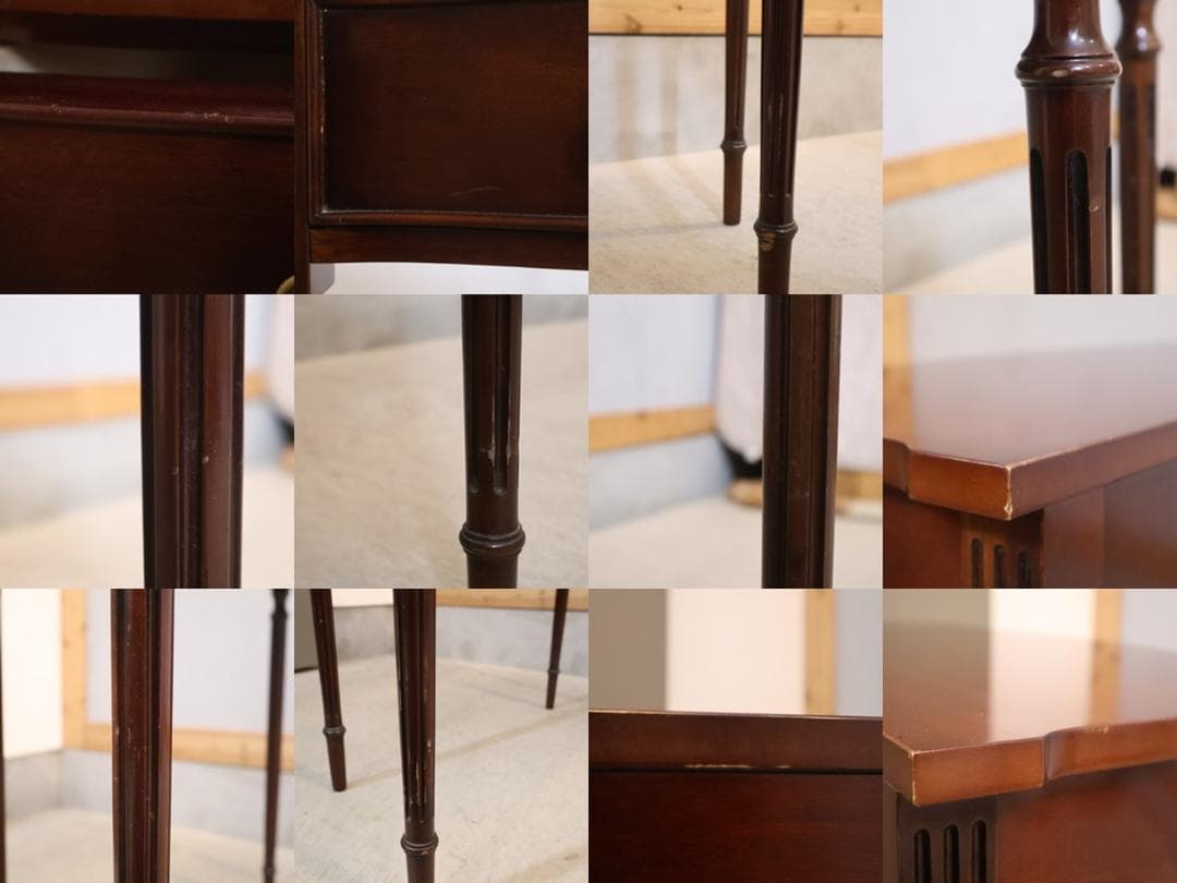 東海家具 コンソールテーブル アンティーク調 IDC OTSUKA 大塚家具