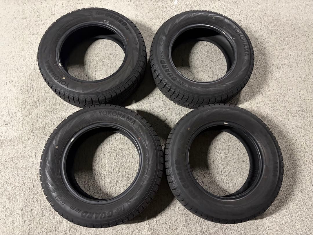 175/70R14 ヨコハマスタッドレスタイヤ IG70 4本セット！
