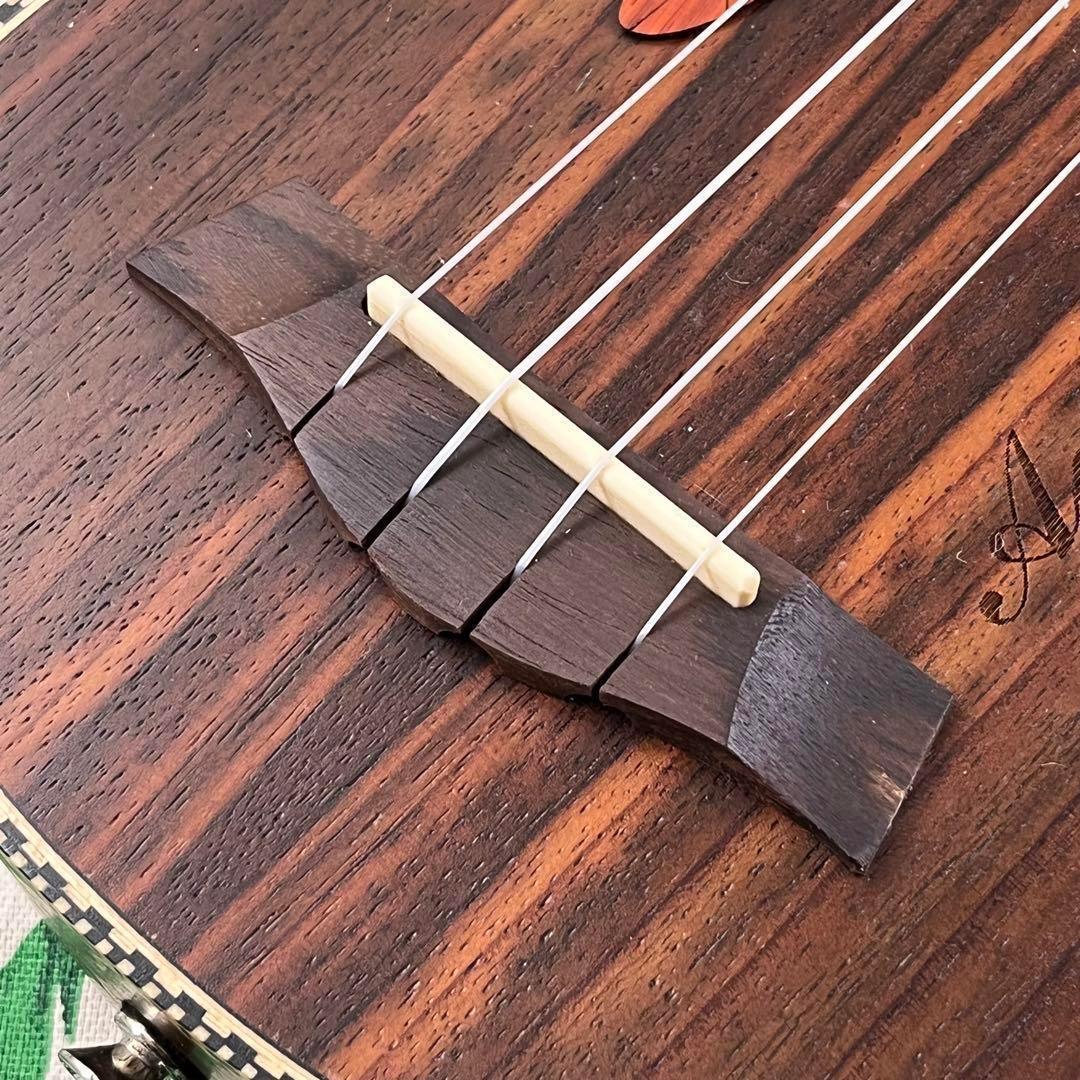 【入門セット】葡萄細工のローズウッド製ソプラノ・ウクレレ【ウクレレ専門店】