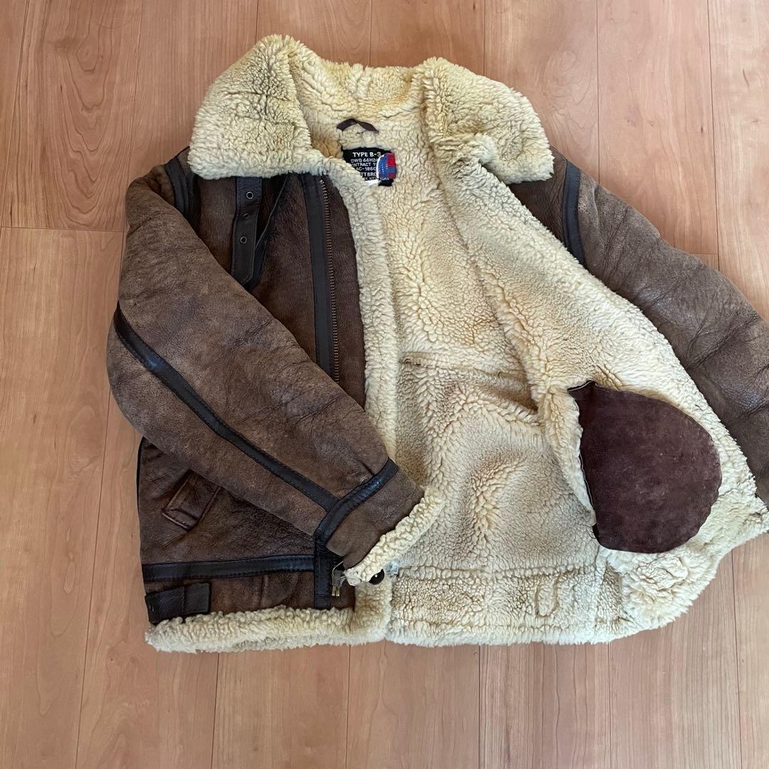 ショット B-3 ムートンジャケット ボマー フライト