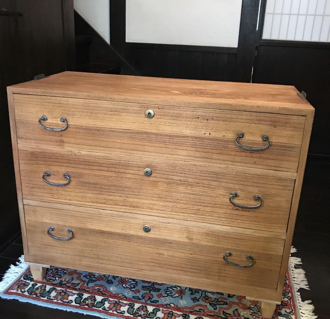 桐箪笥　桐タンス　リメイク　和箪笥