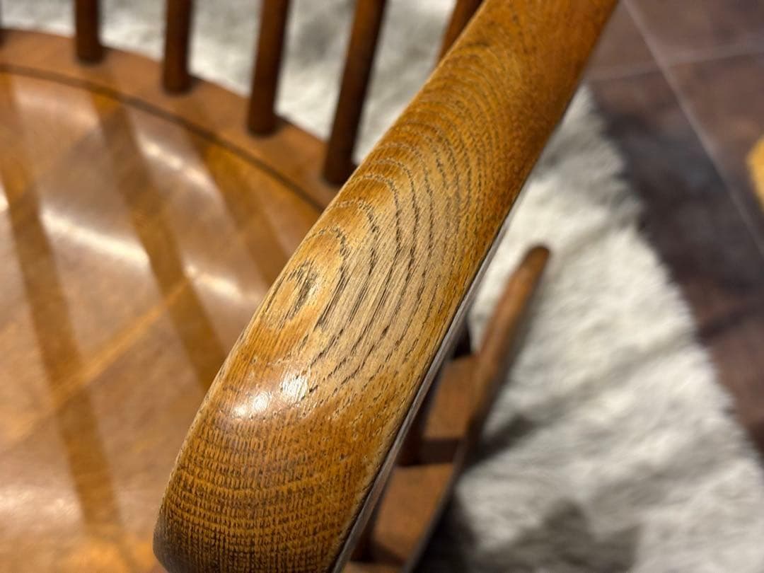 飛騨産業　キツツキ　ロッキングチェア　ダイニング　アンティーク　ビンテージ　SG