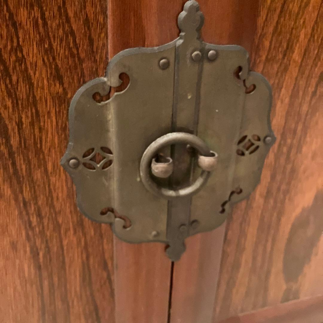 李朝家具 ミニチェストパンダジ 収納家具 ミニキャビネット 小道具 アンティーク