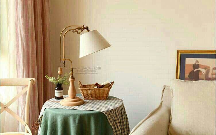 ロマンチック簡約 歐美風 デスクライトテーブルスタンド ナイトスタンド