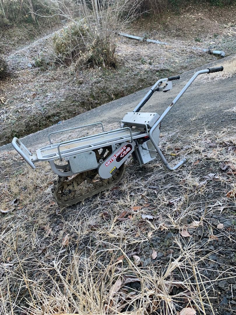 三菱 くろ助 運搬車 MK1-80 自走式 クローラ運搬車 園芸 農機具