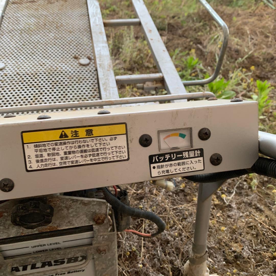 三菱 くろ助 運搬車 MK1-80 自走式 クローラ運搬車 園芸 農機具